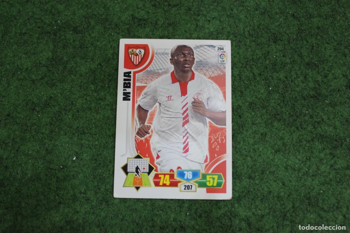 Cromos de f&uacute;tbol: 294 M'BIA SEVILLA FC ADRENALYN XL 2013 2014 13 14 LALIGA SANTANDER