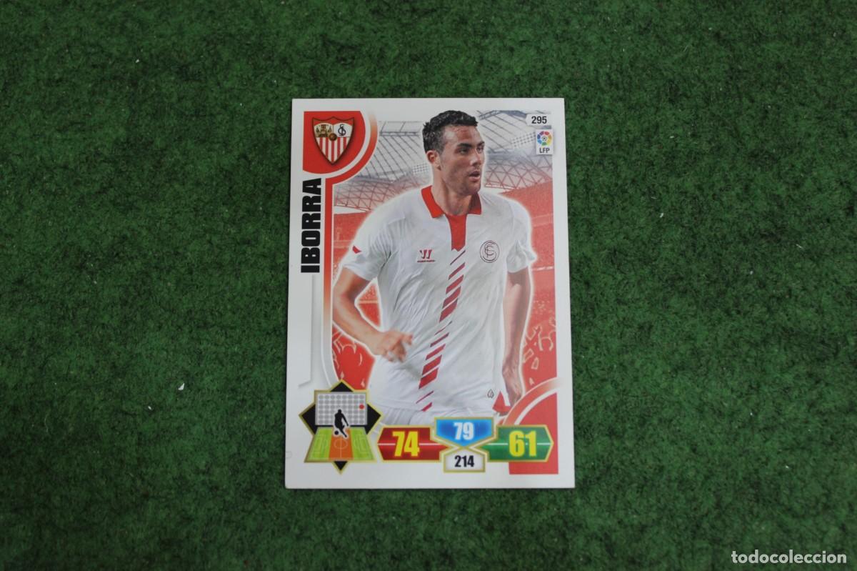 Cromos de f&uacute;tbol: 295 IBORRA SEVILLA FC ADRENALYN XL 2013 2014 13 14 LALIGA SANTANDER