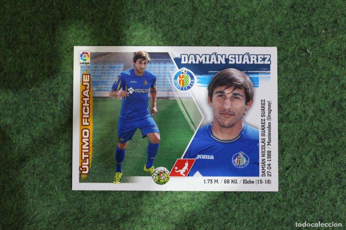 Cromos de f&uacute;tbol: #13 DAMI&Aacute;N SU&Aacute;REZ GETAFE ULTIMOS FICHAJES LIGA ESTE PANINI 2015 2016 LIGA BBVA