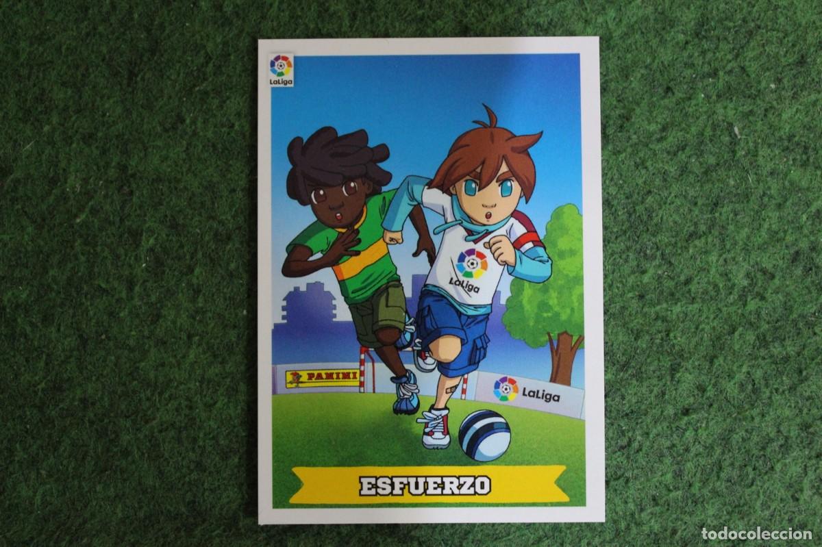 Cromos de f&uacute;tbol: 1 VALORES ESFUERZO LIGA ESTE PANINI 2015 2016 LIGA BBVA