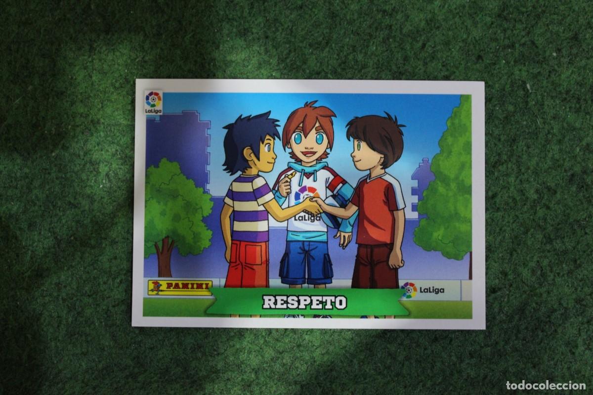 Cromos de f&uacute;tbol: 4 VALORES RESPETO LIGA ESTE PANINI 2015 2016 LIGA BBVA
