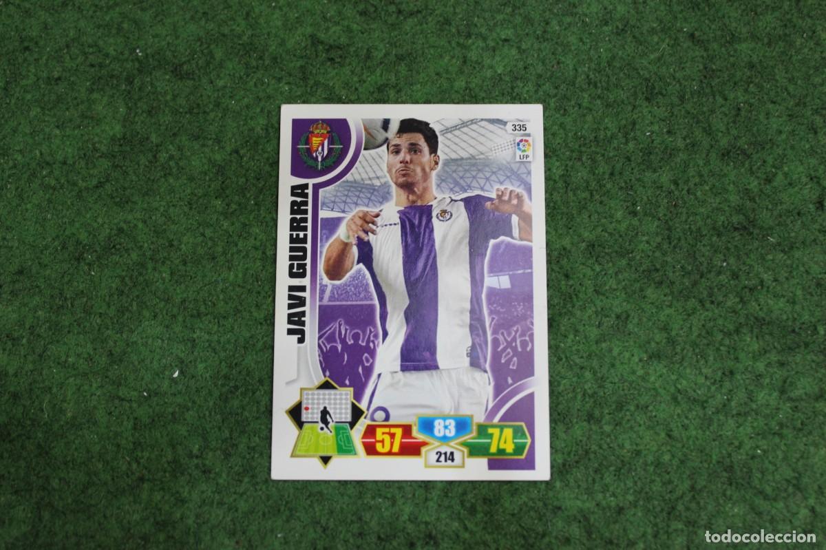Cromos de f&uacute;tbol: 335 JAVI GUERRA REAL VALLADOLID ADRENALYN XL 2013 2014 13 14 LALIGA SANTANDER