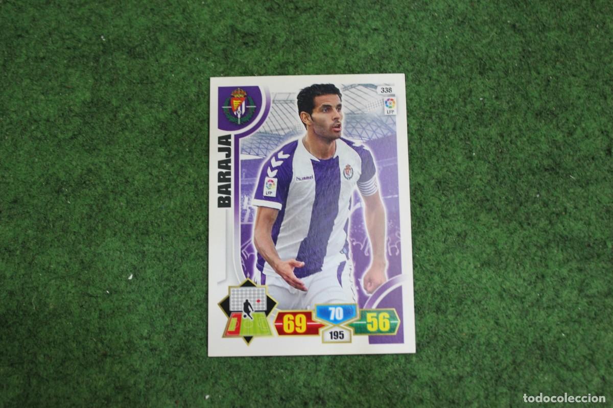 Cromos de f&uacute;tbol: 338 BARAJA REAL VALLADOLID ADRENALYN XL 2013 2014 13 14 LALIGA SANTANDER
