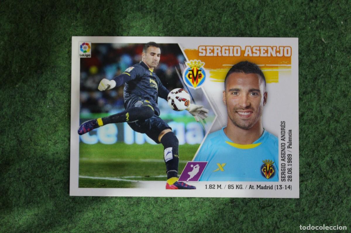 Cromos de f&uacute;tbol: 3 SERGIO ASENJO VILLARREAL LIGA ESTE PANINI 2015 2016 LIGA BBVA