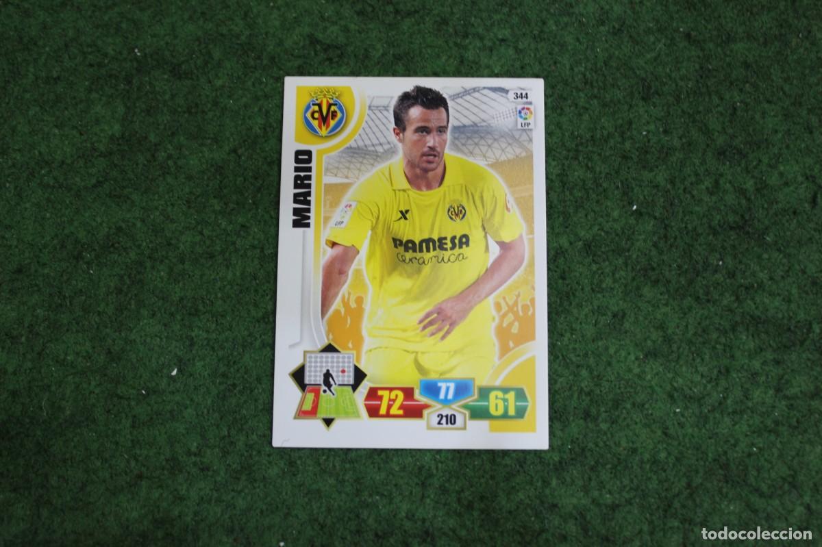 Cromos de f&uacute;tbol: 344 MARIO VILLARREAL CF ADRENALYN XL 2013 2014 13 14 LALIGA SANTANDER