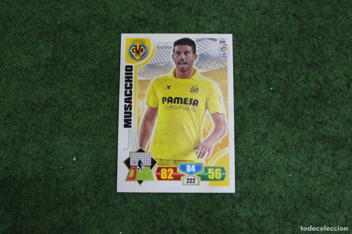 Cromos de f&uacute;tbol: 345 MUSACCHIO VILLARREAL CF ADRENALYN XL 2013 2014 13 14 LALIGA SANTANDER