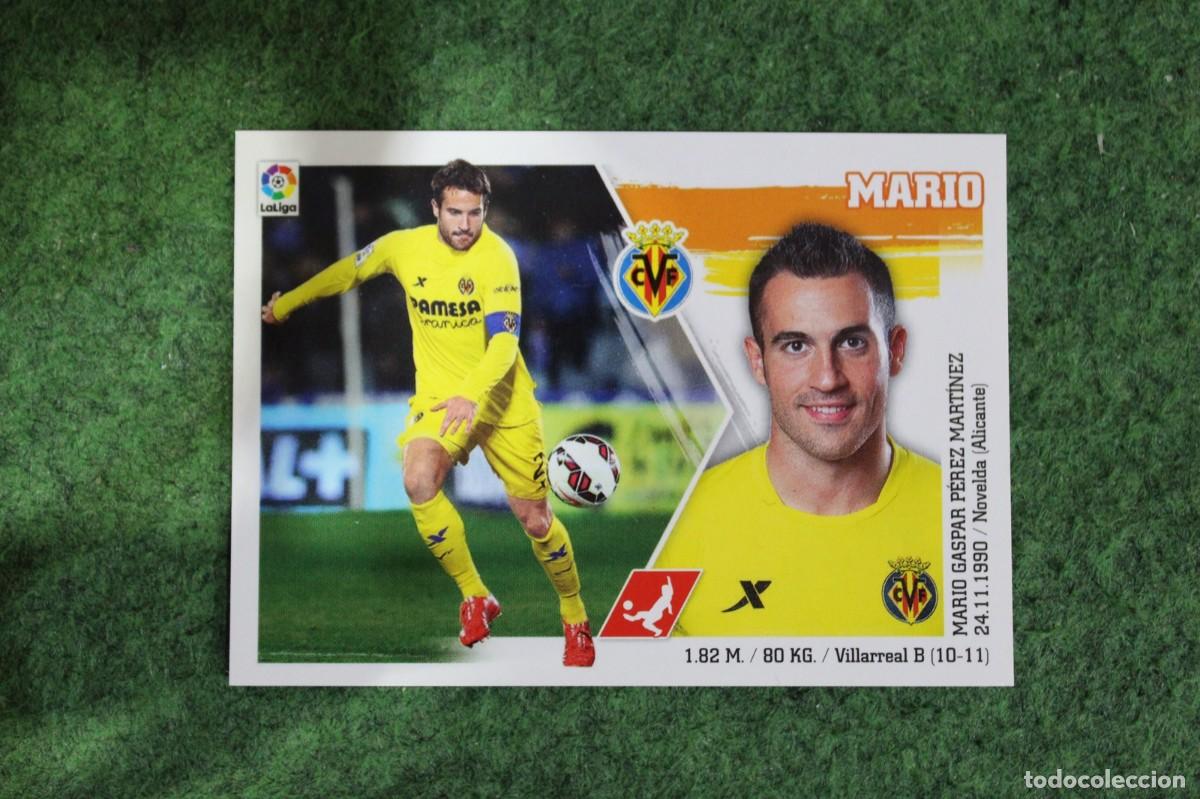 Cromos de f&uacute;tbol: 5 MARIO VILLARREAL LIGA ESTE PANINI 2015 2016 LIGA BBVA