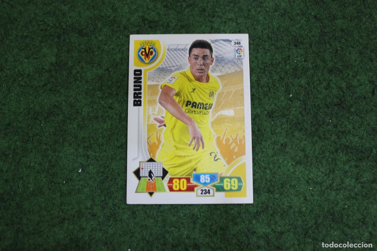 Cromos de f&uacute;tbol: 348 BRUNO VILLARREAL CF ADRENALYN XL 2013 2014 13 14 LALIGA SANTANDER