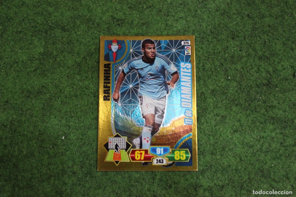 Football Stickers: 375 RAFINHA 11 DE DIAMANTES ADRENALYN XL 2013 2014 13 14 LALIGA SANTANDER