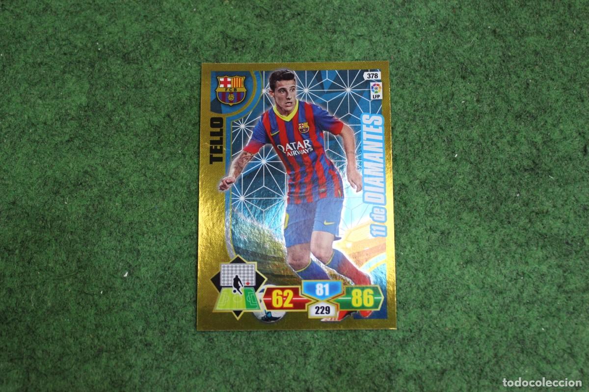 Cromos de f&uacute;tbol: 378 TELLO 11 DE DIAMANTES ADRENALYN XL 2013 2014 13 14 LALIGA SANTANDER