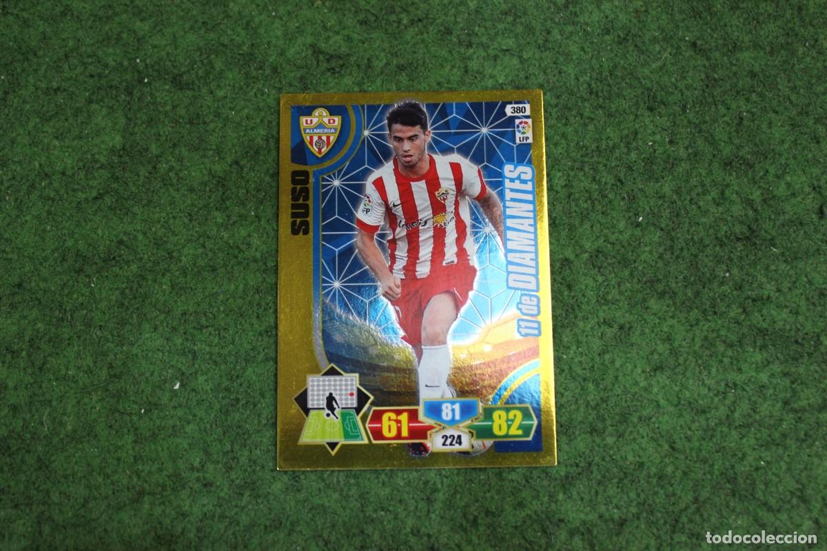 Cromos de f&uacute;tbol: 380 SUSO 11 DE DIAMANTES ADRENALYN XL 2013 2014 13 14 LALIGA SANTANDER