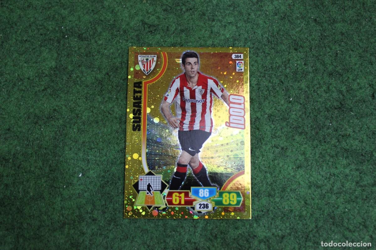 Cromos de f&uacute;tbol: 384 SUSAETA &Iacute;DOLO ADRENALYN XL 2013 2014 13 14 LALIGA SANTANDER