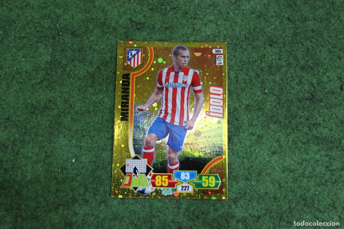 Cromos de f&uacute;tbol: 385 MIRANDA &Iacute;DOLO ADRENALYN XL 2013 2014 13 14 LALIGA SANTANDER