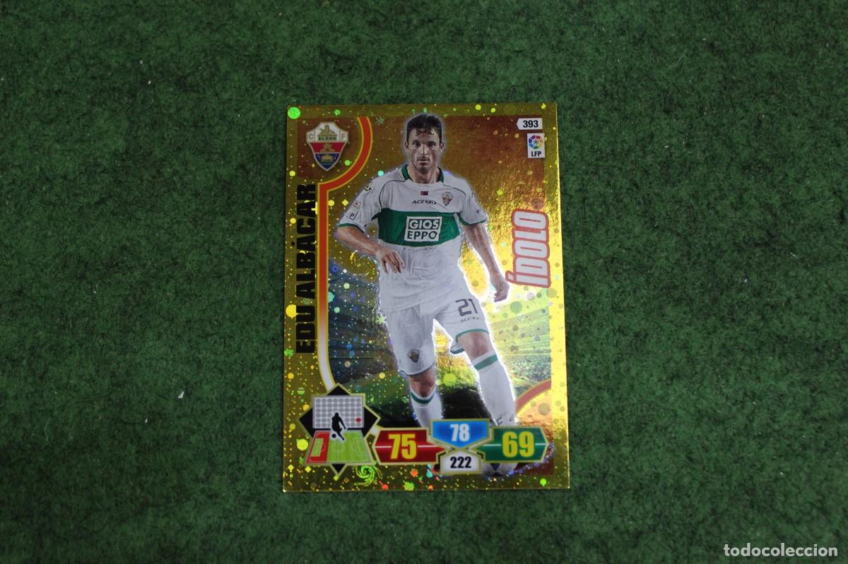 Cromos de f&uacute;tbol: 393 EDU ALB&Aacute;CAR &Iacute;DOLO ADRENALYN XL 2013 2014 13 14 LALIGA SANTANDER