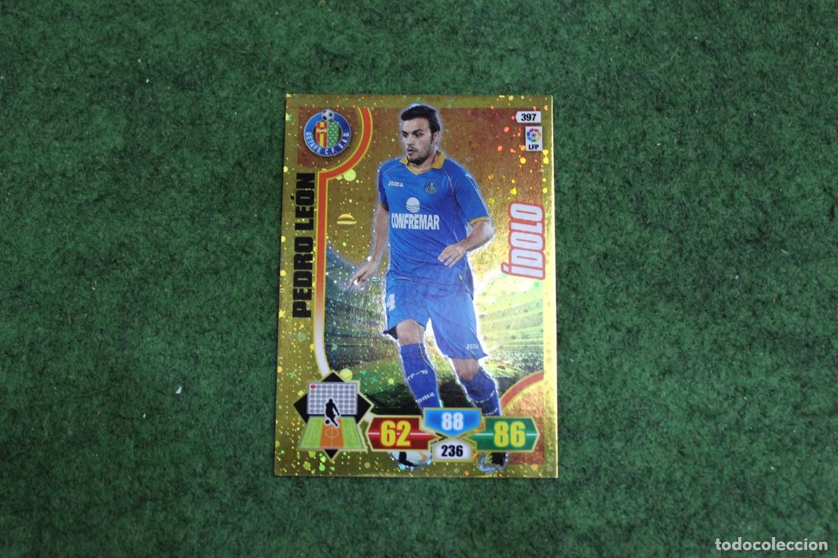 Cromos de f&uacute;tbol: 397 PEDRO LE&Oacute;N &Iacute;DOLO ADRENALYN XL 2013 2014 13 14 LALIGA SANTANDER