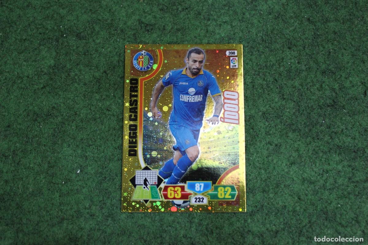 Cromos de f&uacute;tbol: 398 DIEGO CASTRO &Iacute;DOLO ADRENALYN XL 2013 2014 13 14 LALIGA SANTANDER