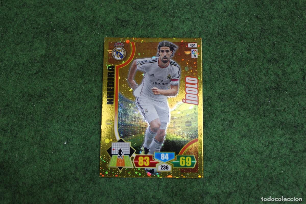 Cromos de f&uacute;tbol: 404 KHEDIRA &Iacute;DOLO ADRENALYN XL 2013 2014 13 14 LALIGA SANTANDER