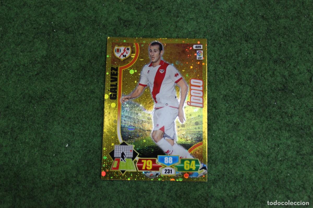 Cromos de f&uacute;tbol: 409 G&Aacute;LVEZ &Iacute;DOLO ADRENALYN XL 2013 2014 13 14 LALIGA SANTANDER