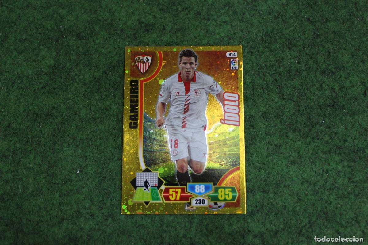 Football Stickers: 414 GAMEIRO &Iacute;DOLO ADRENALYN XL 2013 2014 13 14 LALIGA SANTANDER