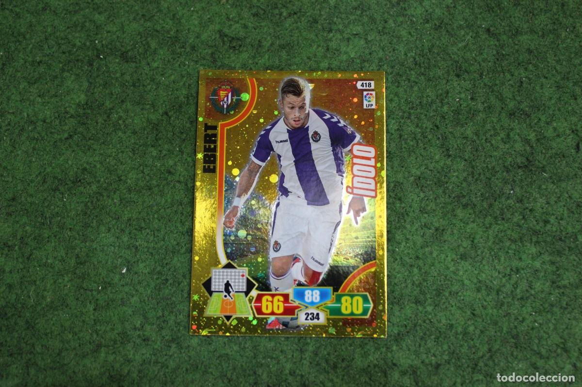 Cromos de f&uacute;tbol: 418 EBERT &Iacute;DOLO ADRENALYN XL 2013 2014 13 14 LALIGA SANTANDER