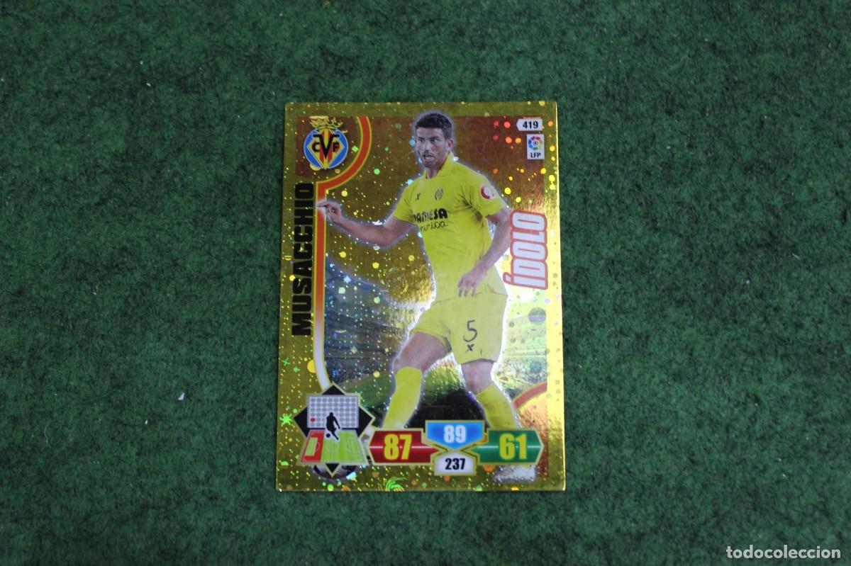 Cromos de f&uacute;tbol: 419 MUSACCHIO &Iacute;DOLO ADRENALYN XL 2013 2014 13 14 LALIGA SANTANDER