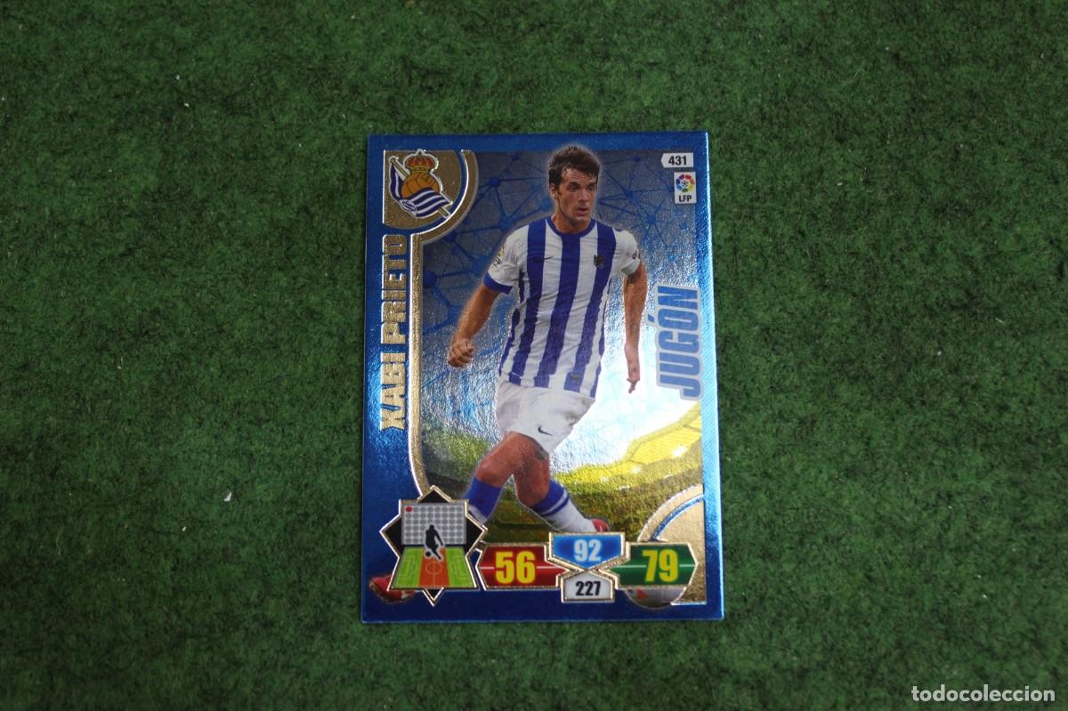 Cromos de f&uacute;tbol: 431 XABI PRIETO JUG&Oacute;N ADRENALYN XL 2013 2014 13 14 LALIGA SANTANDER