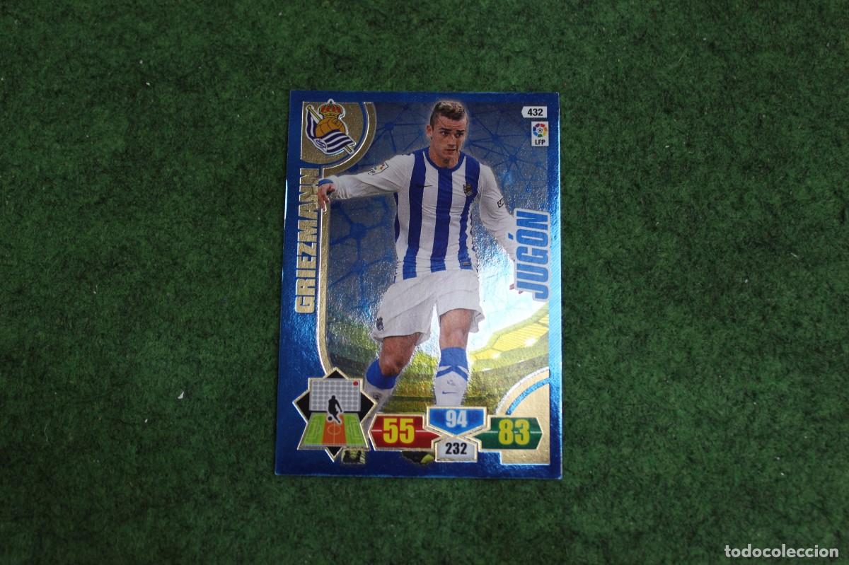Cromos de f&uacute;tbol: 432 GRIEZMANN JUG&Oacute;N ADRENALYN XL 2013 2014 13 14 LALIGA SANTANDER
