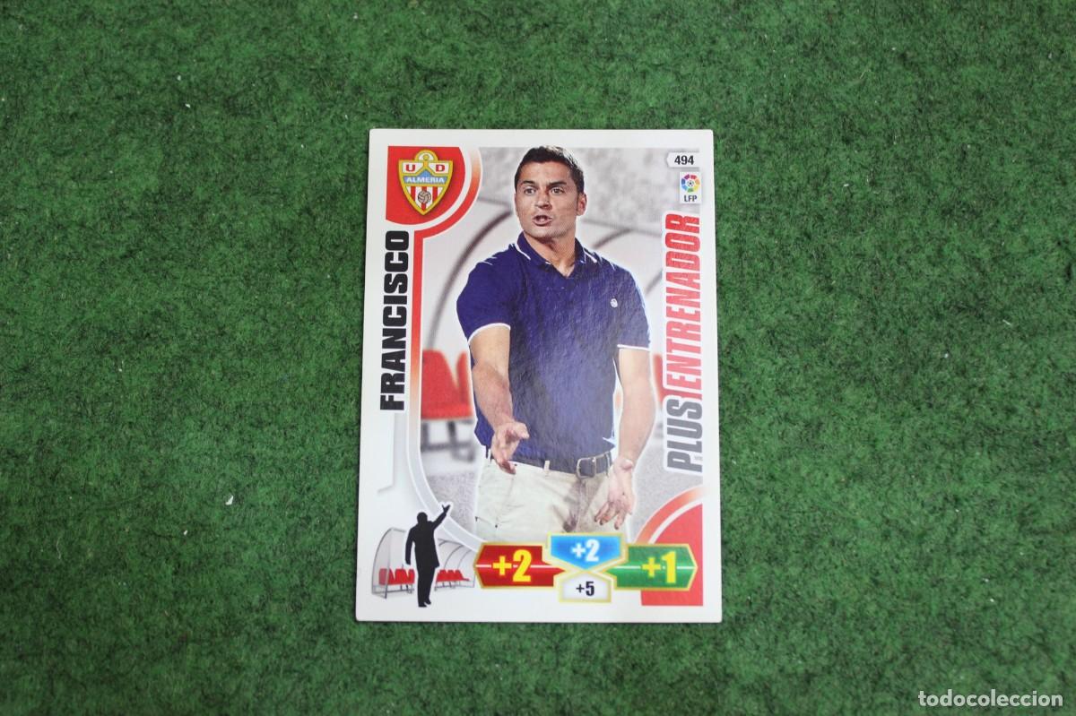 Cromos de f&uacute;tbol: 494 FRANCISCO PLUS ENTRENADOR ADRENALYN XL 2013 2014 13 14 LALIGA SANTANDER