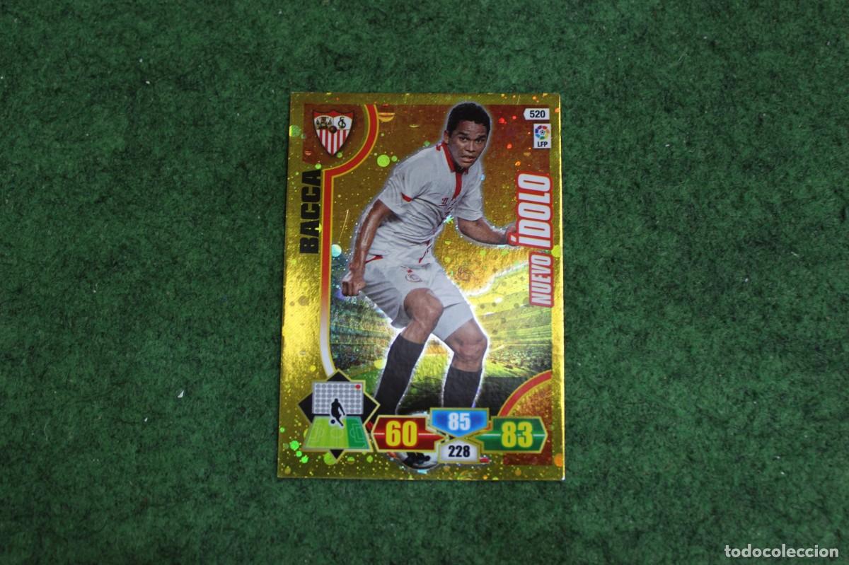 Cromos de f&uacute;tbol: 520 BACCA NUEVO &Iacute;DOLO ADRENALYN XL 2013 2014 13 14 LALIGA SANTANDER