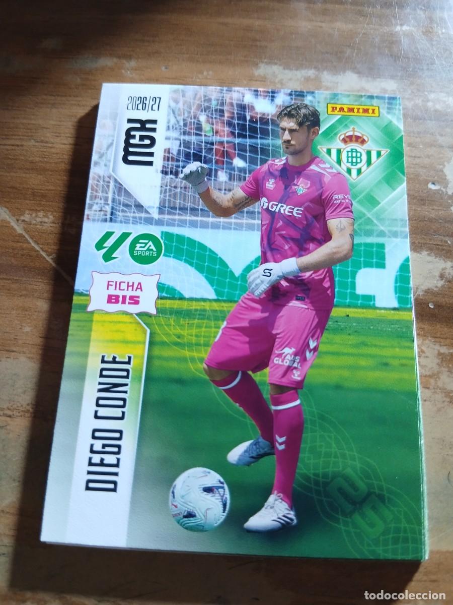 Cromos de f&uacute;tbol: CARD MEGACRACKS TEMPORADA 26/27: FICHA BIS DIEGO CONDE, N&deg; 93 BIS