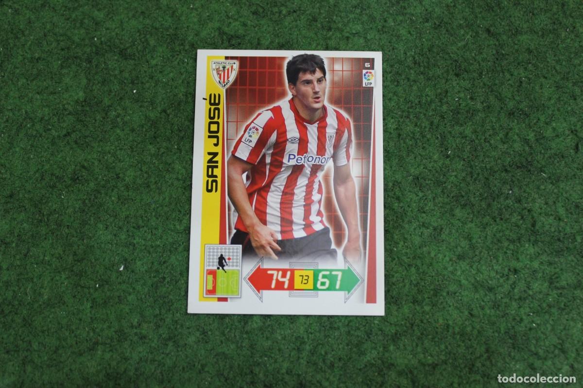 Cromos de f&uacute;tbol: 6 SAN JOS&Eacute; ATHLETIC CLUB ADRENALYN XL 2012 2013 12 13 LALIGA SANTANDER