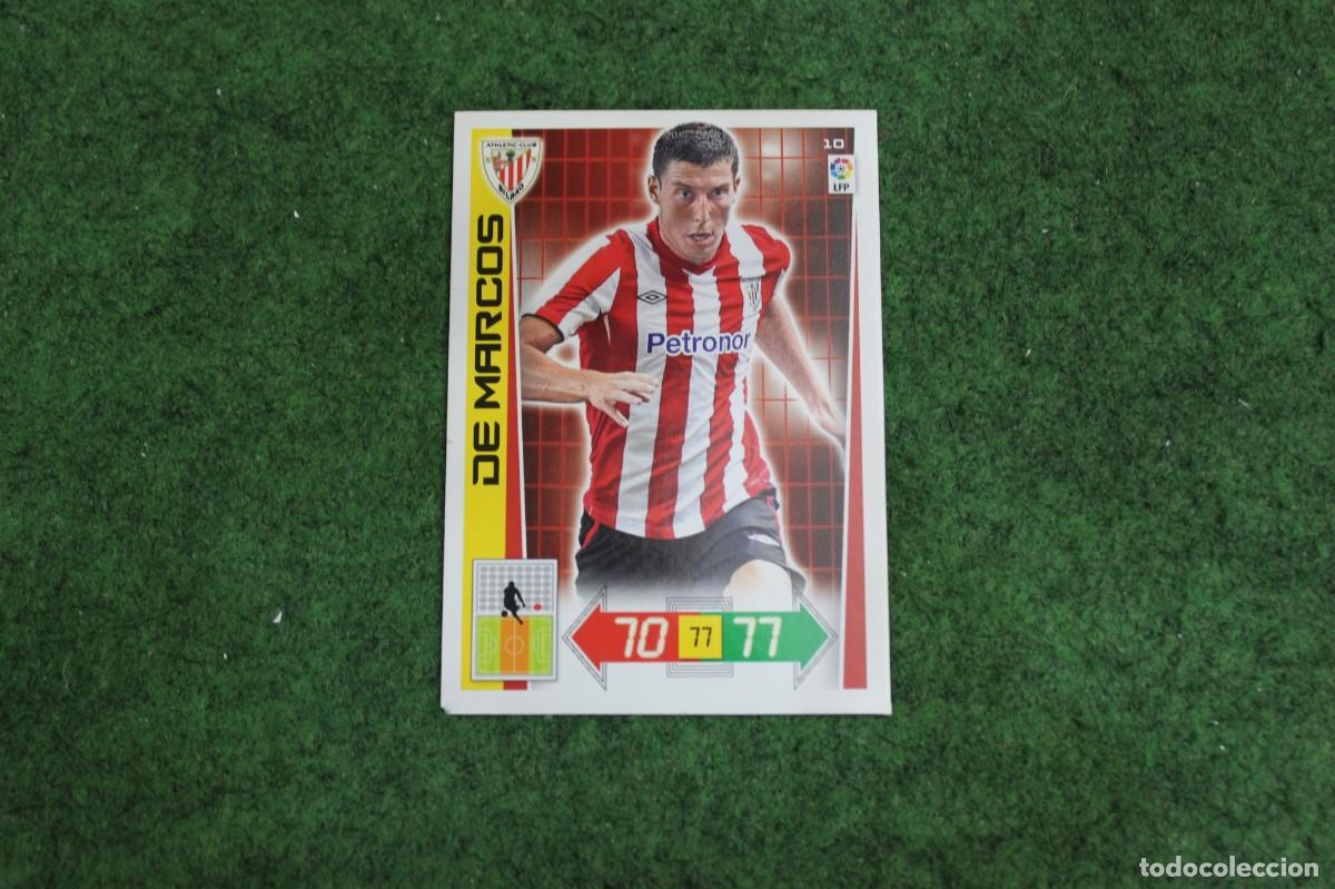 Cromos de f&uacute;tbol: 10 DE MARCOS ATHLETIC CLUB ADRENALYN XL 2012 2013 12 13 LALIGA SANTANDER
