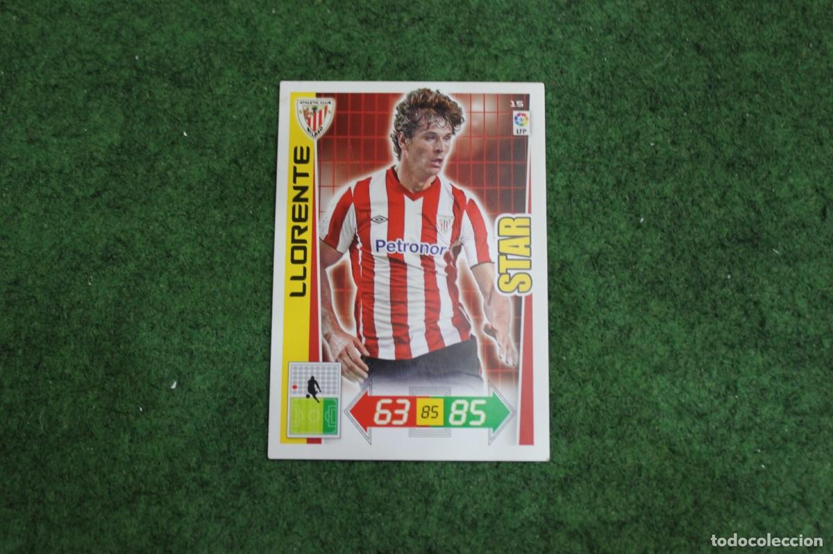 Cromos de f&uacute;tbol: 15 LLORENTE ATHLETIC CLUB STAR ADRENALYN XL 2012 2013 12 13 LALIGA SANTANDER