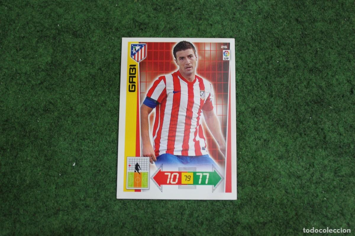 Cromos de f&uacute;tbol: 26 GABI ATL&Eacute;TICO DE MADRID ADRENALYN XL 2012 2013 12 13 LALIGA SANTANDER