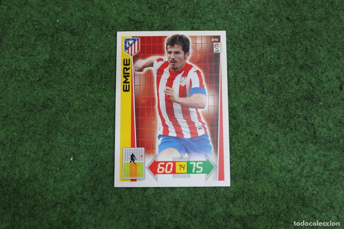 Cromos de f&uacute;tbol: 29 EMRE ATL&Eacute;TICO DE MADRID ADRENALYN XL 2012 2013 12 13 LALIGA SANTANDER
