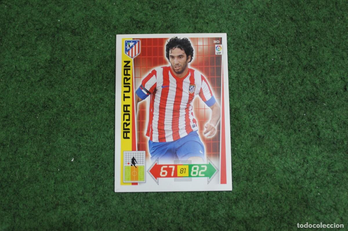 Cromos de f&uacute;tbol: 30 ARDA TURAN ATL&Eacute;TICO DE MADRID ADRENALYN XL 2012 2013 12 13 LALIGA SANTANDER