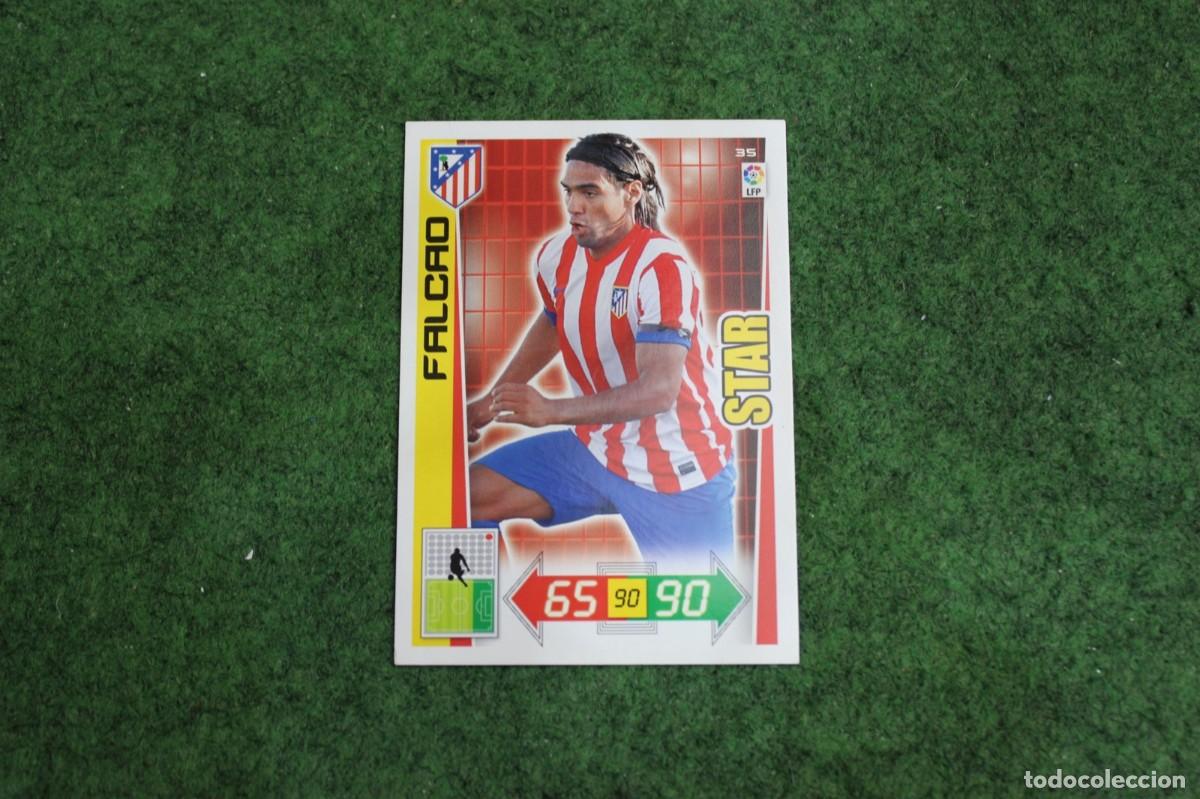 Cromos de f&uacute;tbol: 35 FALCAO ATL&Eacute;TICO DE MADRID STAR ADRENALYN XL 2012 2013 12 13 LALIGA SANTANDER