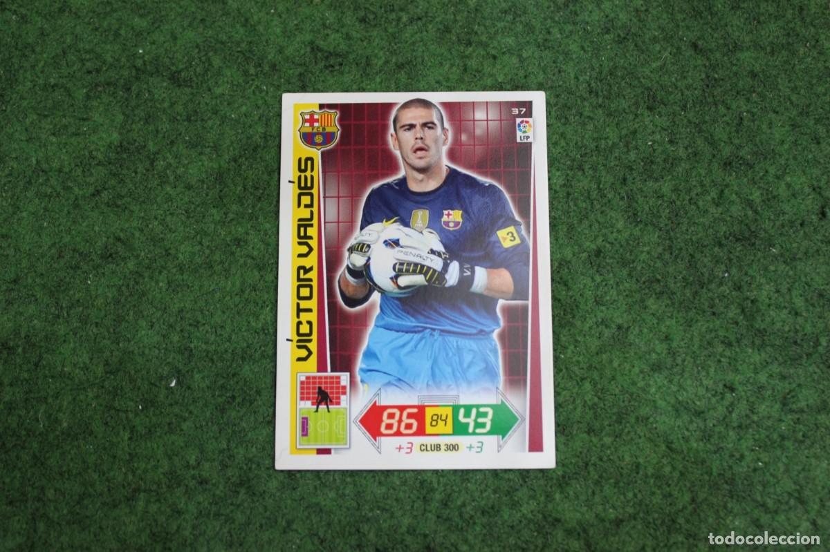 Cromos de f&uacute;tbol: 37 V&Iacute;CTOR VALD&Eacute;S FC BARCELONA ADRENALYN XL 2012 2013 12 13 LALIGA SANTANDER