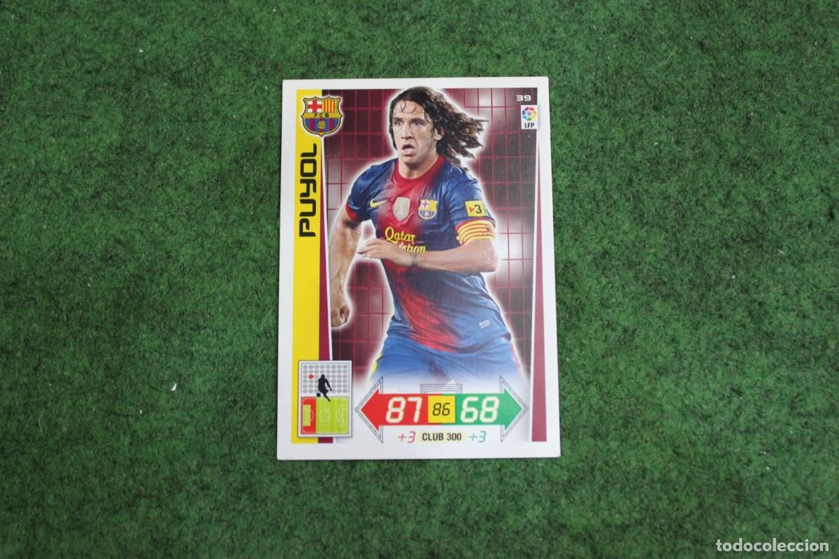 Cromos de f&uacute;tbol: 39 PUYOL FC BARCELONA ADRENALYN XL 2012 2013 12 13 LALIGA SANTANDER