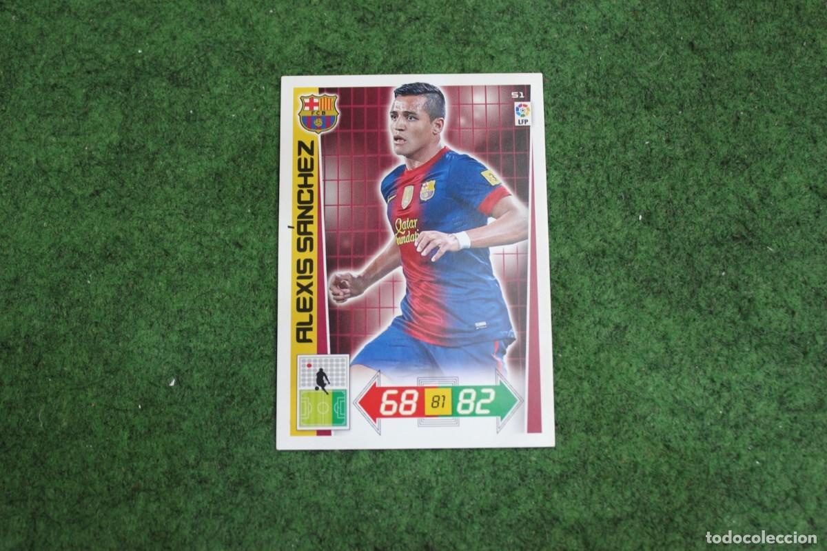 Cromos de f&uacute;tbol: 51 ALEXIS S&Aacute;NCHEZ FC BARCELONA ADRENALYN XL 2012 2013 12 13 LALIGA SANTANDER