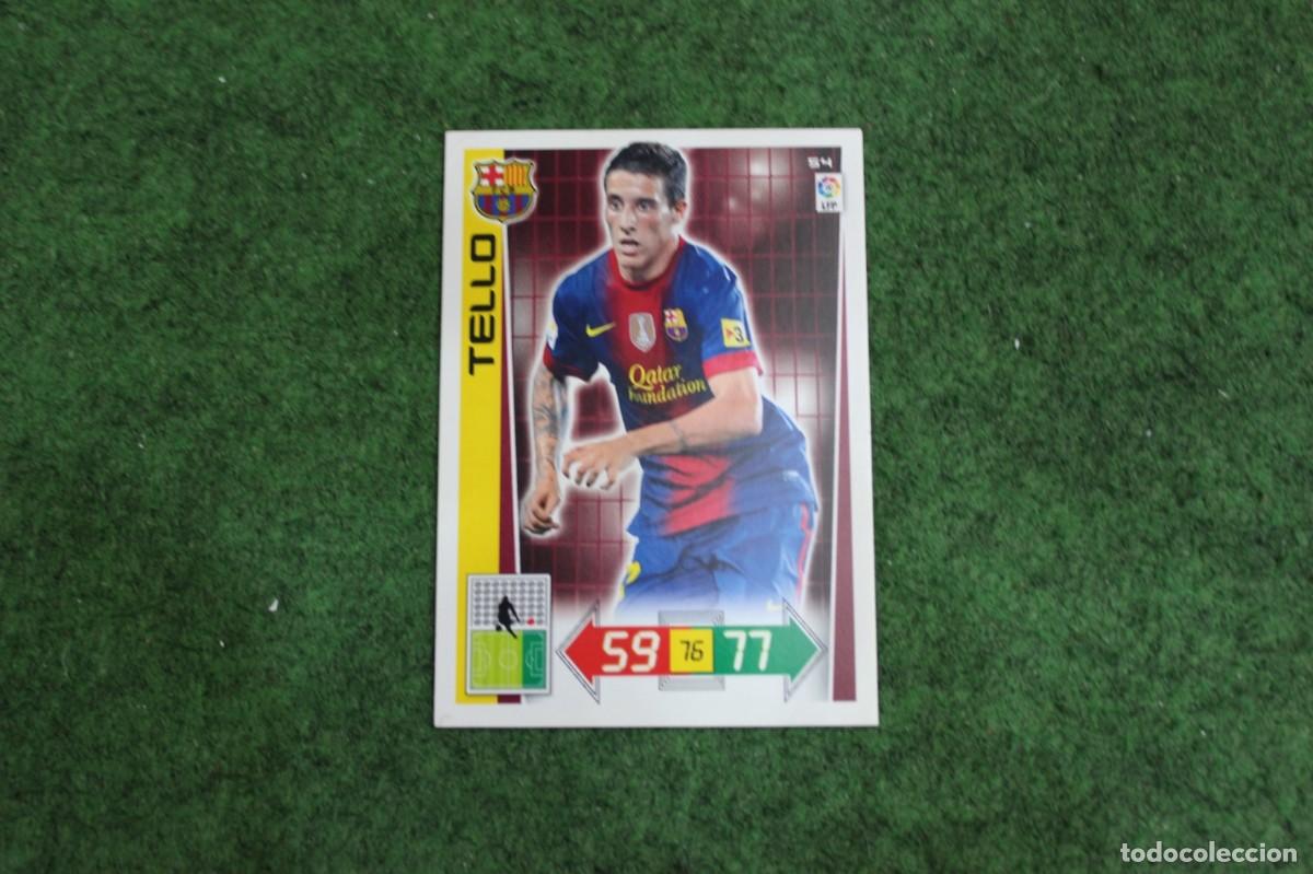 Cromos de f&uacute;tbol: 54 TELLO FC BARCELONA ADRENALYN XL 2012 2013 12 13 LALIGA SANTANDER