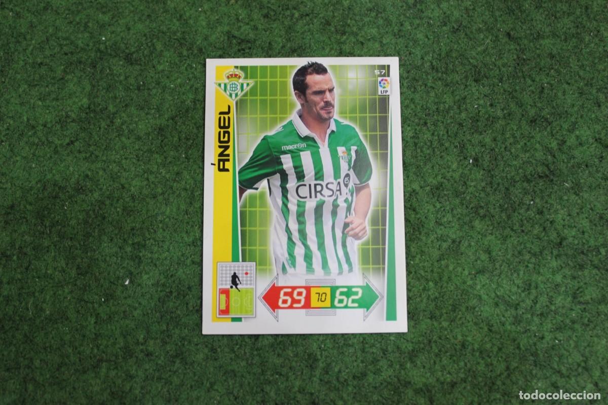 Cromos de f&uacute;tbol: 57 &Aacute;NGEL REAL BETIS ADRENALYN XL 2012 2013 12 13 LALIGA SANTANDER