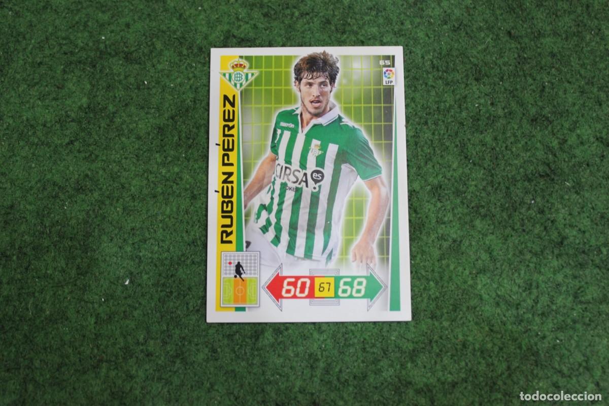 Cromos de f&uacute;tbol: 65 RUB&Eacute;N P&Eacute;REZ REAL BETIS ADRENALYN XL 2012 2013 12 13 LALIGA SANTANDER