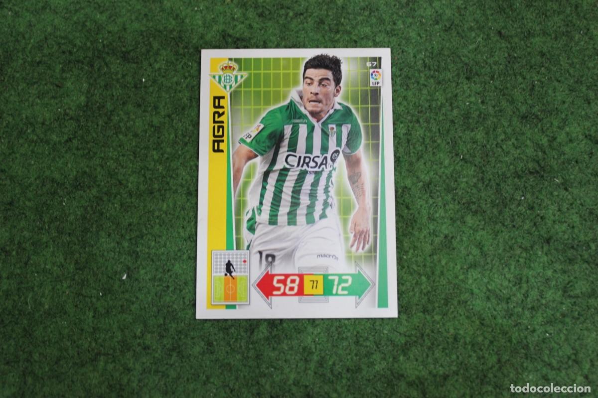 Cromos de f&uacute;tbol: 67 AGRA REAL BETIS ADRENALYN XL 2012 2013 12 13 LALIGA SANTANDER