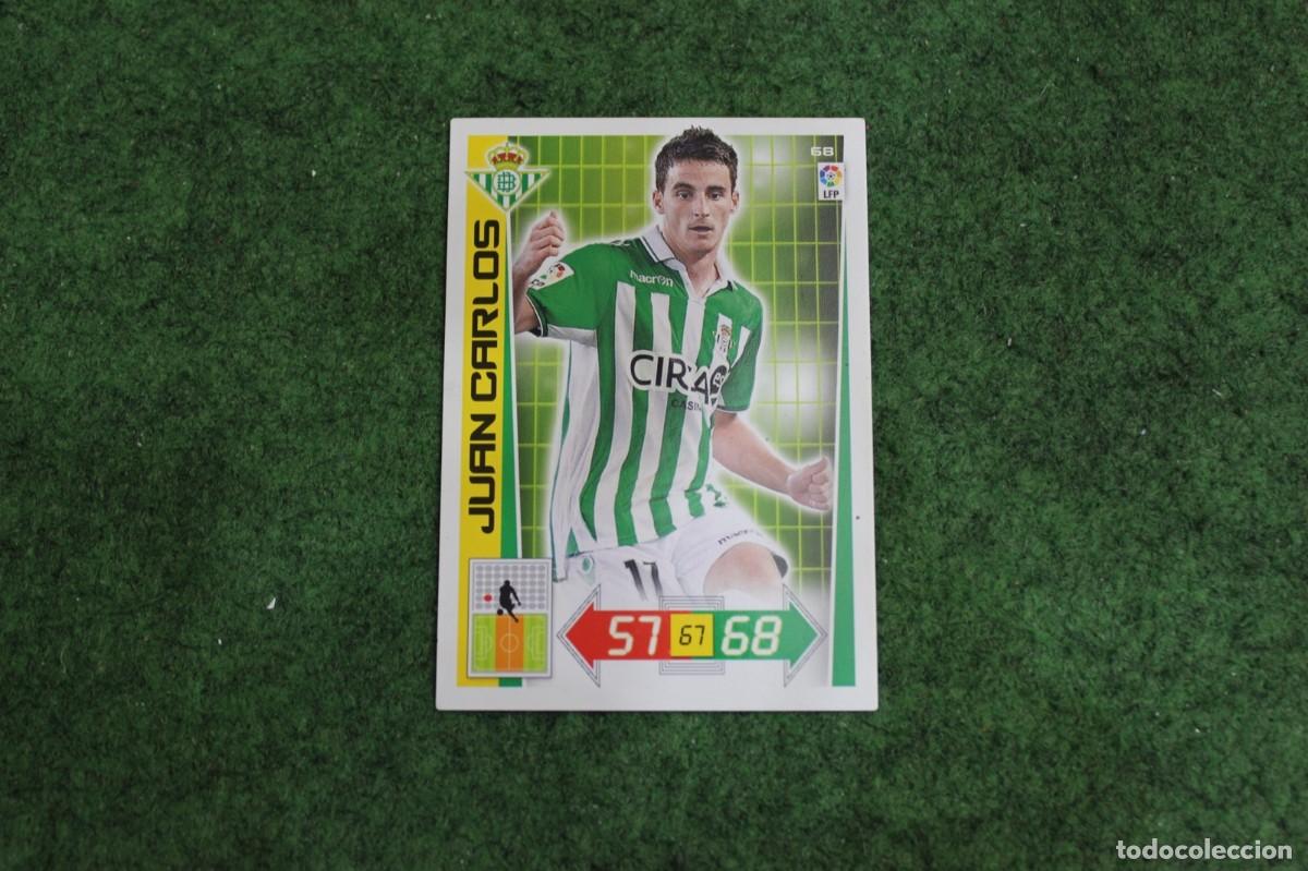 Cromos de f&uacute;tbol: 68 JUAN CARLOS REAL BETIS ADRENALYN XL 2012 2013 12 13 LALIGA SANTANDER
