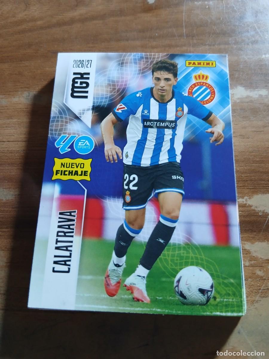 Cromos de f&uacute;tbol: CARD MEGACRACKS TEMPORADA 26/27: NUEVO FICHAJE CALATRAVA, N&deg; 454