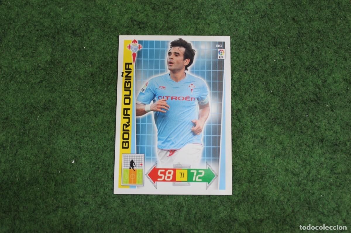 Cromos de f&uacute;tbol: 80 BORJA OUBI&Ntilde;A RC CELTA ADRENALYN XL 2012 2013 12 13 LALIGA SANTANDER