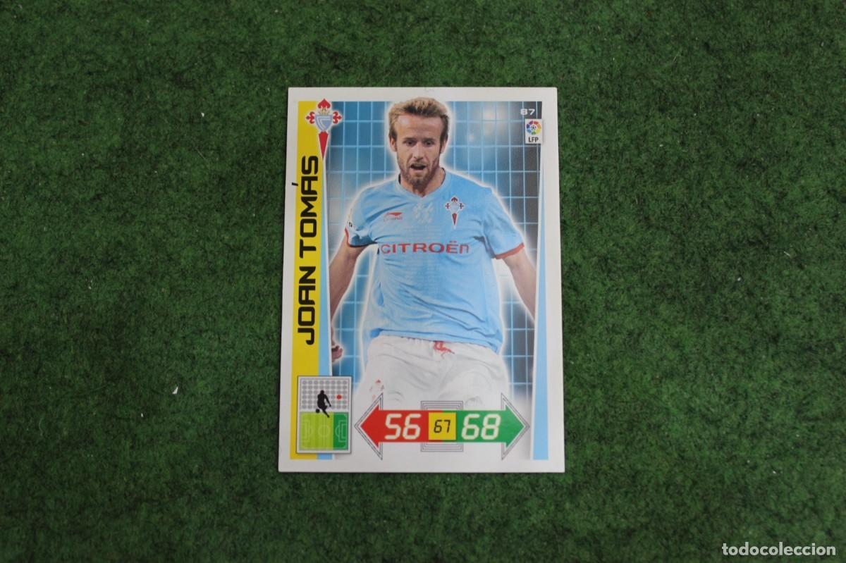 Cromos de f&uacute;tbol: 87 JOAN TOM&Aacute;S RC CELTA ADRENALYN XL 2012 2013 12 13 LALIGA SANTANDER