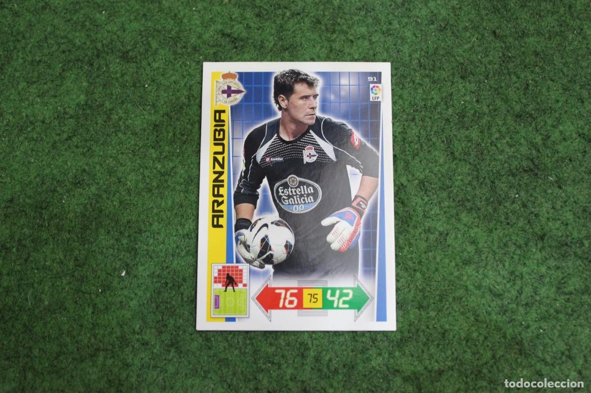 Cromos de f&uacute;tbol: 91 ARANZUBIA RC DEPORTIVO ADRENALYN XL 2012 2013 12 13 LALIGA SANTANDER