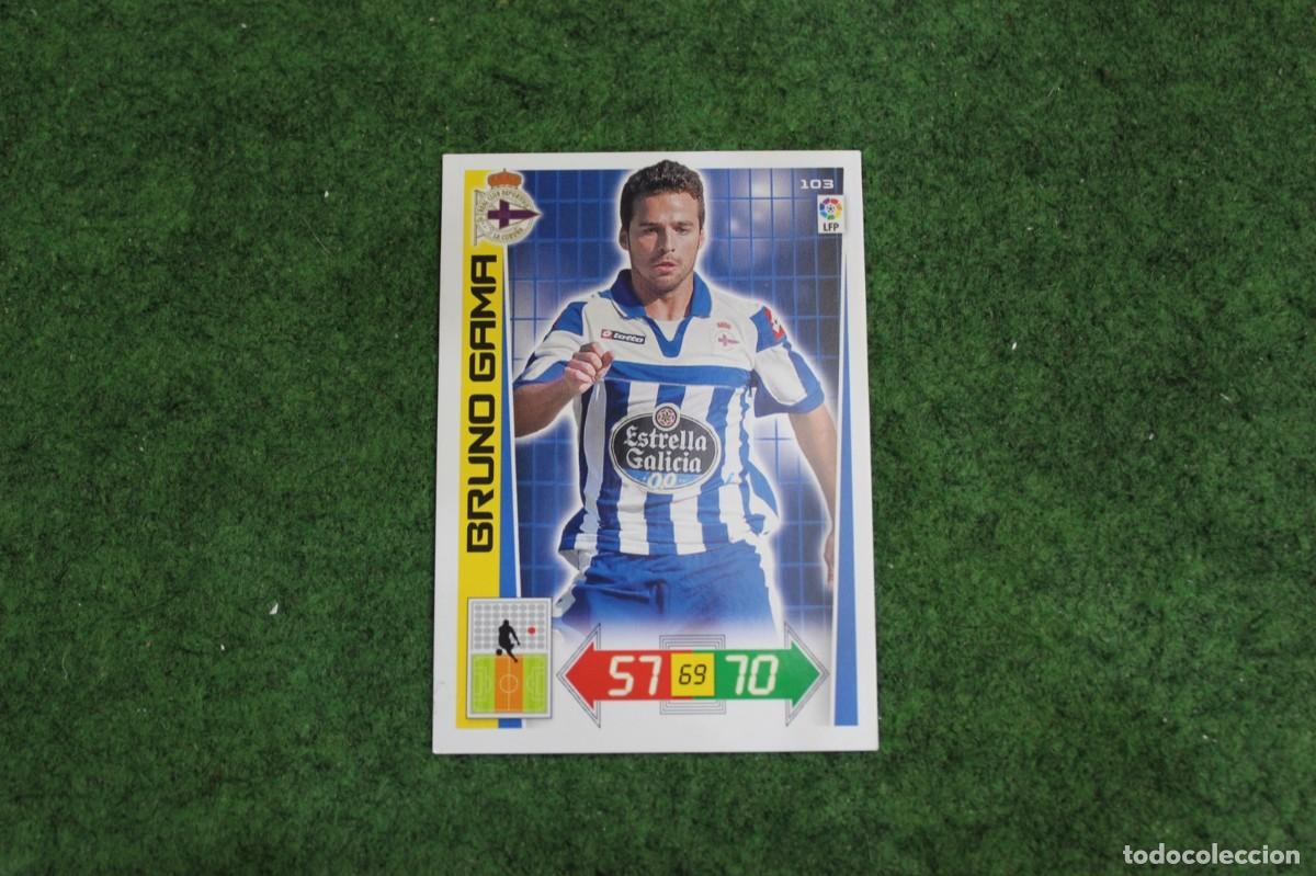 Cromos de f&uacute;tbol: 103 BRUNO GAMA RC DEPORTIVO ADRENALYN XL 2012 2013 12 13 LALIGA SANTANDER